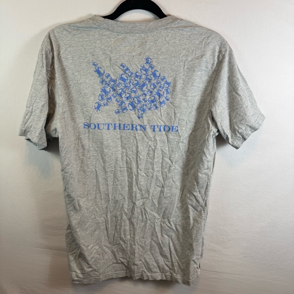 Southern Tide Gray Short Sleeve Tee Mens Size M - Picture 2 of 5